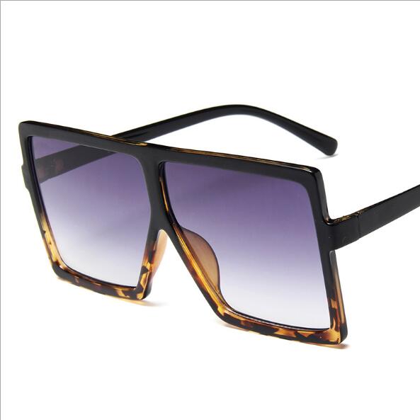 Oversize Square Sunglasses – Designerbrille für Frauen