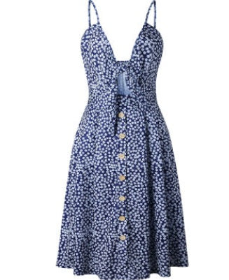 Sexy Midi Dress – Rückenfreies Trägerkleid