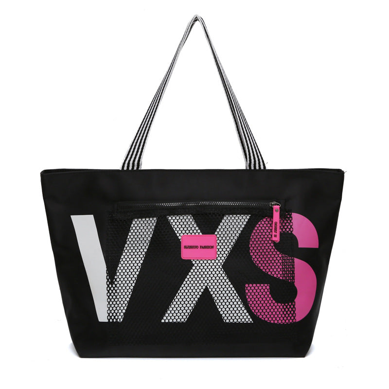 Letter Tote Bag – Große Strandtasche Wasserdicht