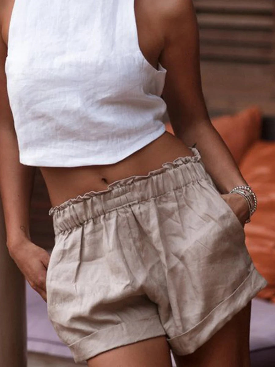 inen Cotton Shorts – Leichte Sommershorts Frauen