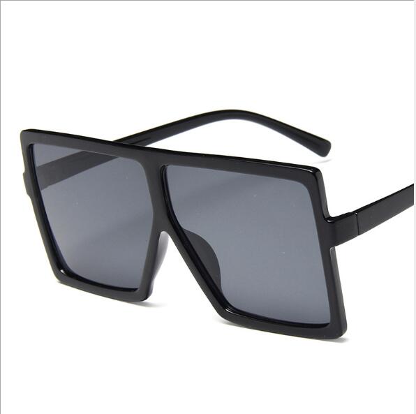 Oversize Square Sunglasses – Designerbrille für Frauen