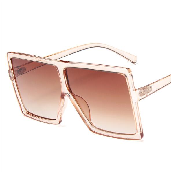 Oversize Square Sunglasses – Designerbrille für Frauen